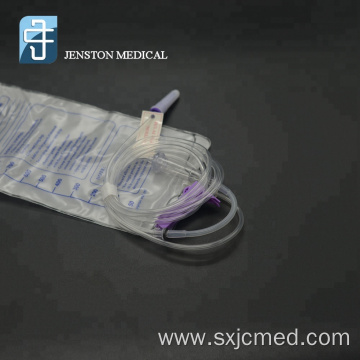 Medical gravity enteral feeding bag